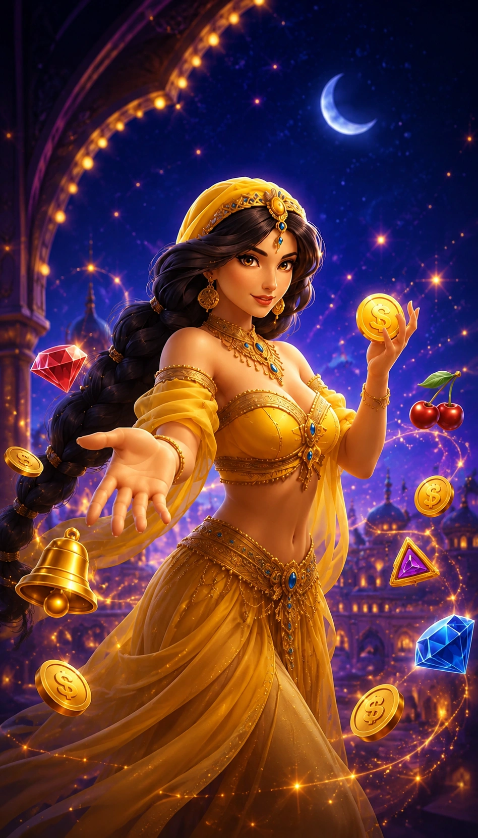 JasminSlots affiliate landing preview